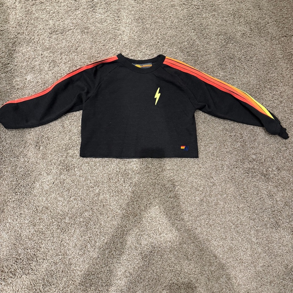 Aviator Nation Cropped Sweatshirt